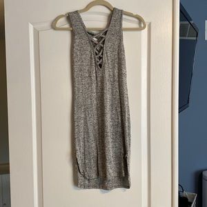 Vibe Strappy Neck and Back Mini Dress